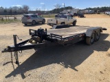 20' Wallymo Tilt Trailer