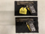 Matched Consecutive SN's Pair of Trump 1911 45's