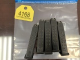 (5) Glock 40 Cal 15 Round Mags