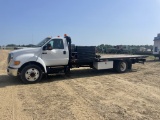 2013 Ford F650 Rollback Truck