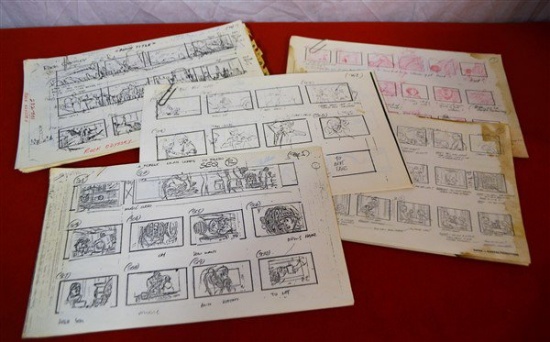 Assorted Hanna-Barbera Drawings