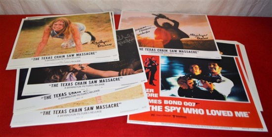 Various Lobby Cards (some signed)