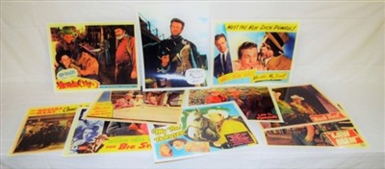 10 Lobby Card Sets 11x14 (ALL  COPIES)