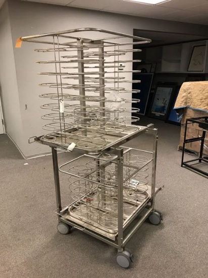 Warming Rack Cart for Plates