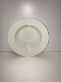 Porcelain rim soup bowl - new
