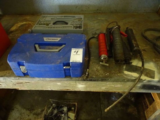 SOCKET SET & GREASE GUNS
