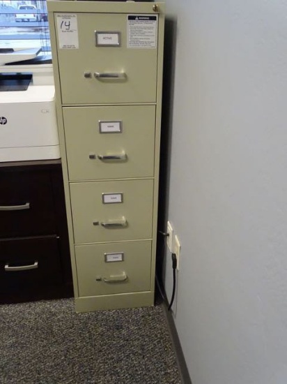 4 DRAWER FILE CABINET