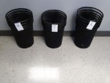 WIRE METAL TRASH CANS (X4)