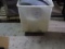 PLASTIC FLOUR BIN CASTERED