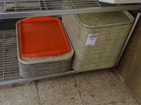 SERVING TRAYS X1 LOT