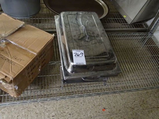 CHAFFING PANS (X4)
