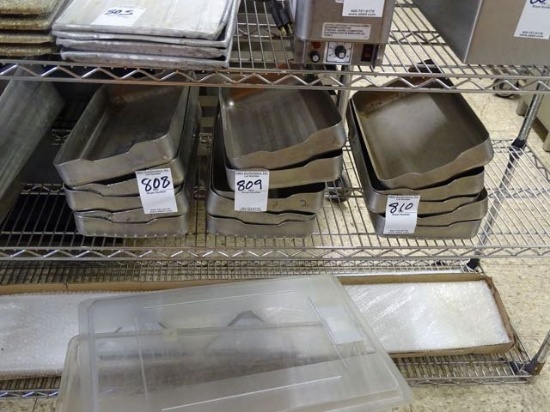 HEAVY DUTY S/S PANS (X5)