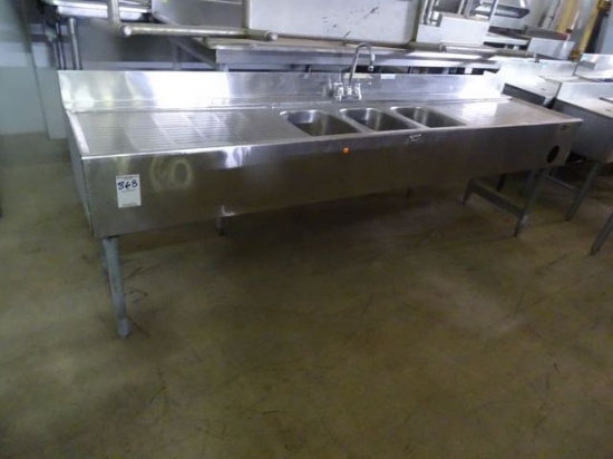 S/S 3 BAY SINK