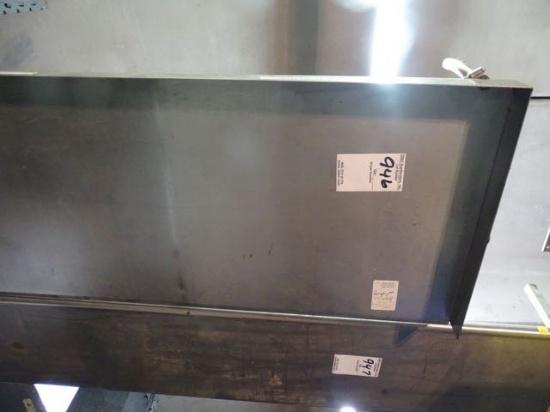 S/S WALL SHELF 10’