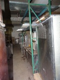 PALLET RACKS X1 SECTIONS CAN NOT TAKE UNTIL STUFF IS OFF