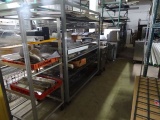 HEAVY DUTY SHELVING X1 SECTION CASTERED CAN’T TAKE UNTIL STUFF IS OFF