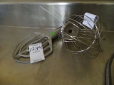 HOBART 12QT BEATERS & WHIP (X2)