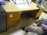 DESK & CREDENZA (X2)