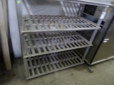4 TIER ALUMINUM CART