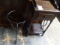 LAMP TABLE & PLANT STAND (X2)