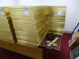 GOLD METAL PICTURE FRAMES 16 X 20 (X25)
