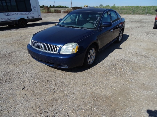 2007 MERCURY MONTEGO