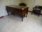 2-FRENCH WRITING DESK, SOFA TABLE, 2-LAMP TABLES, 2- BOOKSHELF’S, EXC CHAIR, 4-WING BACK CHAIRS,
