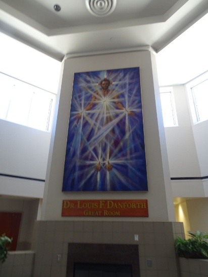 RISEN CHRIST PAINTED BY FATHER JOHN WALSH (LOCATED IN ROCKWOOD CENTER)