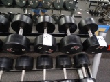 DUMB BELLS 75# (X2)