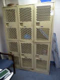 6 DOOR LOCKER, CPR MASK, CLOCK, DORM REFRIGERATOR, MICROWAVE,