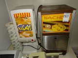 NACHO CHEESE DISPENSER & CHIP WARMER (X2)