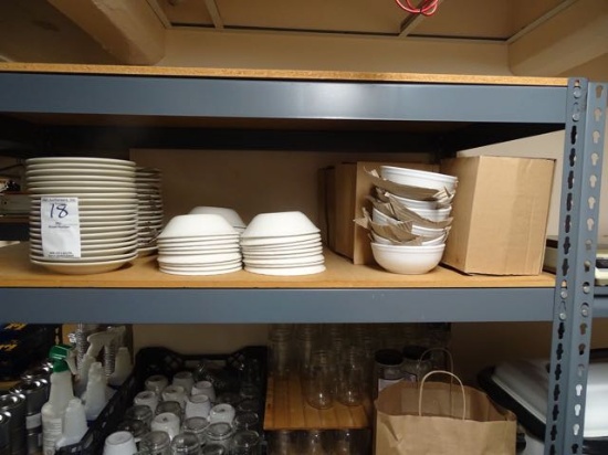 CHINA SAUCERS & BOWLS X1 LOT