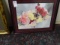 ART, BLACK CAT IN FLOWERS 517/950