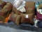 DECORATIVE BEDDING, PILLOWS, KING & QUEEN SHEETS (X3) PALLETS