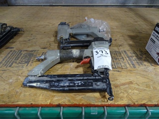 PORTER CABLE AIR NAIL GUNS (X2)