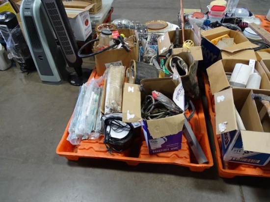 DRAWER SLIDES, RADIO, RUBBER BOOTS, WIRE NUTS, ELECTRICAL SUPPLIES,