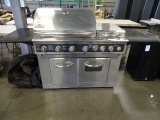 MEMBERS MARK PROPANE GRILL W/BOTTOM OVEN & COVER MD: 720-0586