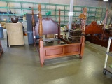 QUEEN/FULL SIZE POST BED W/CHEST DRAWER
