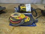 DEWALT ANGLE GRINDER  W/EXTRA DISC MD: DW402