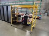 6’X6’ 3”X29” SCAFFOLD 1000LB CAP ON CASTERS
