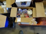 FIRE FIGHTER STATUE, CAMERA, CRYSTAL WINE BOTTLE, CRYSTAL DISHES, GLASS CUPS, GPS, I-PODS & MISC