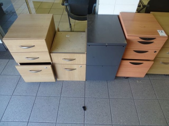CABINETS (X4)
