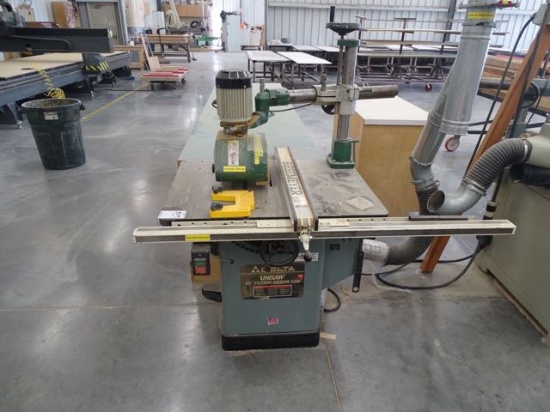 Delta Unisaw Tilting Arbor Saw Table No Power Feeder