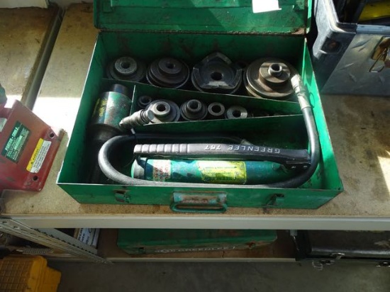 GREENLEE HYDRAULIC KNOCK OUT PUNCH MD 767