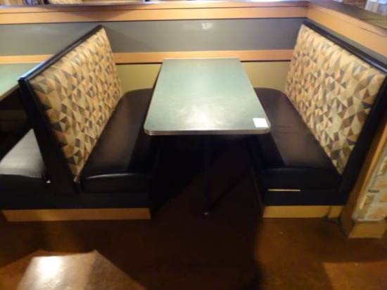 BOOTHS W/TABLES 4 SEATER (X2)