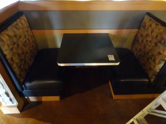 BOOTHS W/TABLES 2 SEATER (X2)