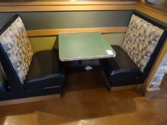 BOOTHS W/TABLES 2 SEATER (X2)