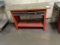 WOOD TOP STEEL FRAME WORK BENCH