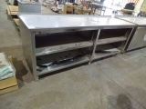 S/S CABINET W/ADJUSTABLE SHELVES