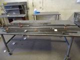 PIPE BAR CLAMPS (X9)